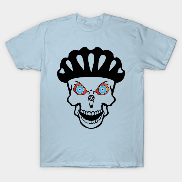 Skull Design for Bikers T-Shirt by justSVGs